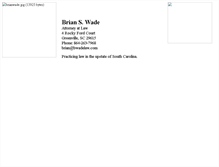 Tablet Screenshot of bwadelaw.com